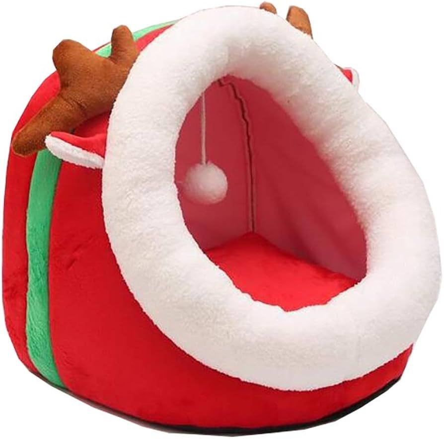 Christmas Cat Bed Indoor